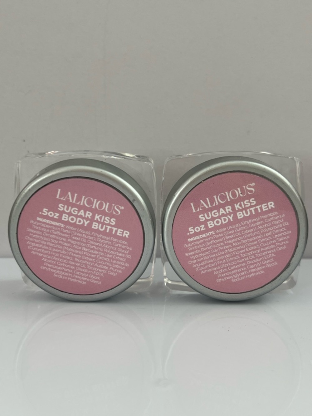 2 pcs x Lalicious Sugar Kiss Body Butter 0.5 oz, New Sealed
